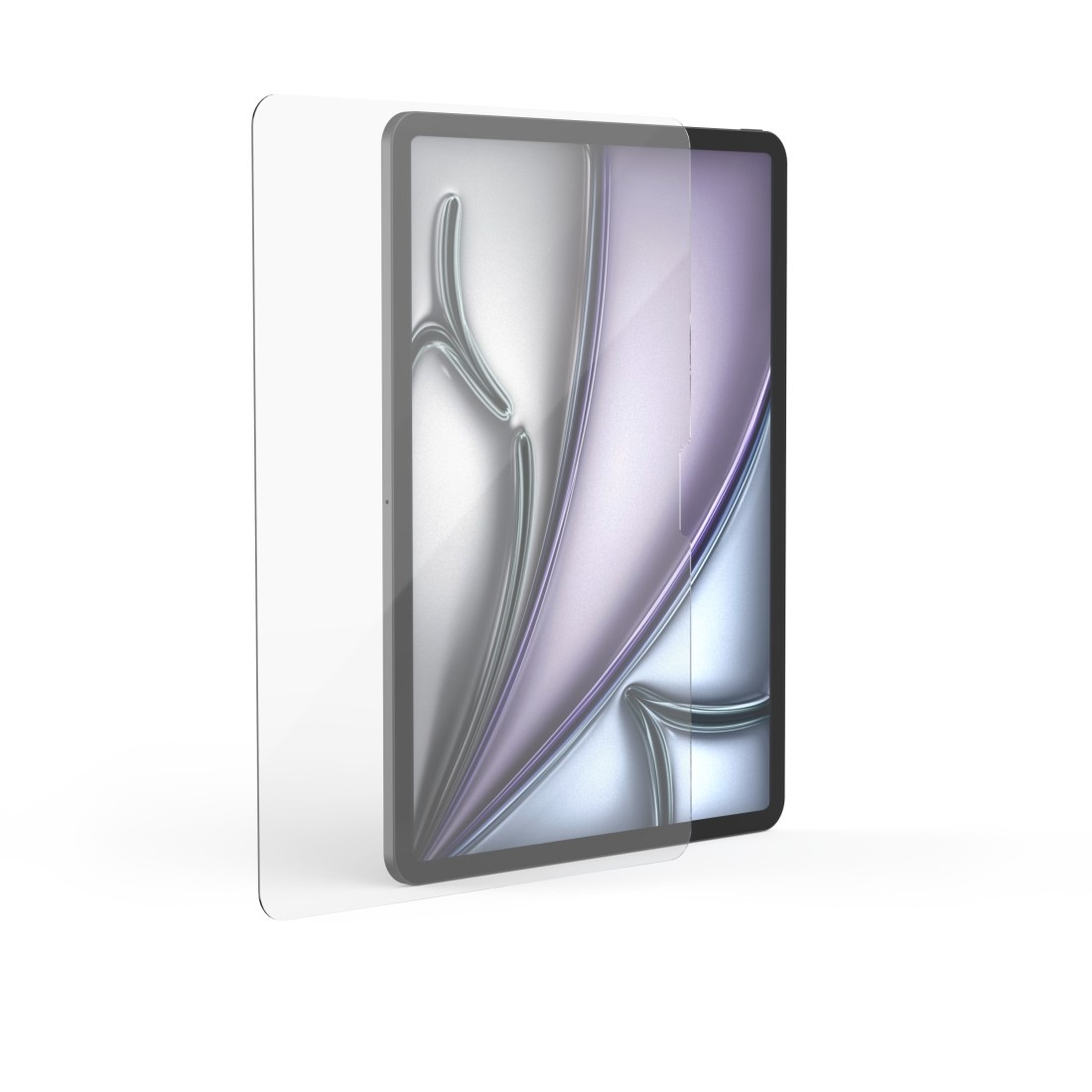 Hama Displayschutzglas 'Displayschutzglas für Apple iPad Air 13 Zoll, gehärtetes Glas' für Apple iPad Air 13' (2024/2025/2026) 9H Härtegrad, Ultraclear Glas, 0,33 mm dünn, elektrostatisch haftend