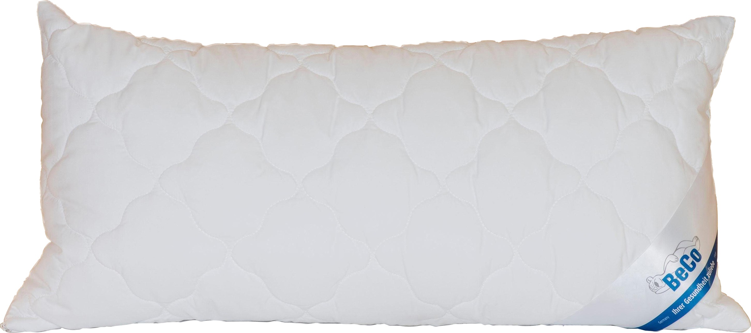 Beco Microfaserkissen »Royal Soft 'GOLD', Kissen mit separaten Innenkissen!« Füllung: Microfaser Bezug: Microfaser 1 Stk. tlg. Microfaserkopfkissen, Kissen in 40x80 oder 80x80 cm erhältlich