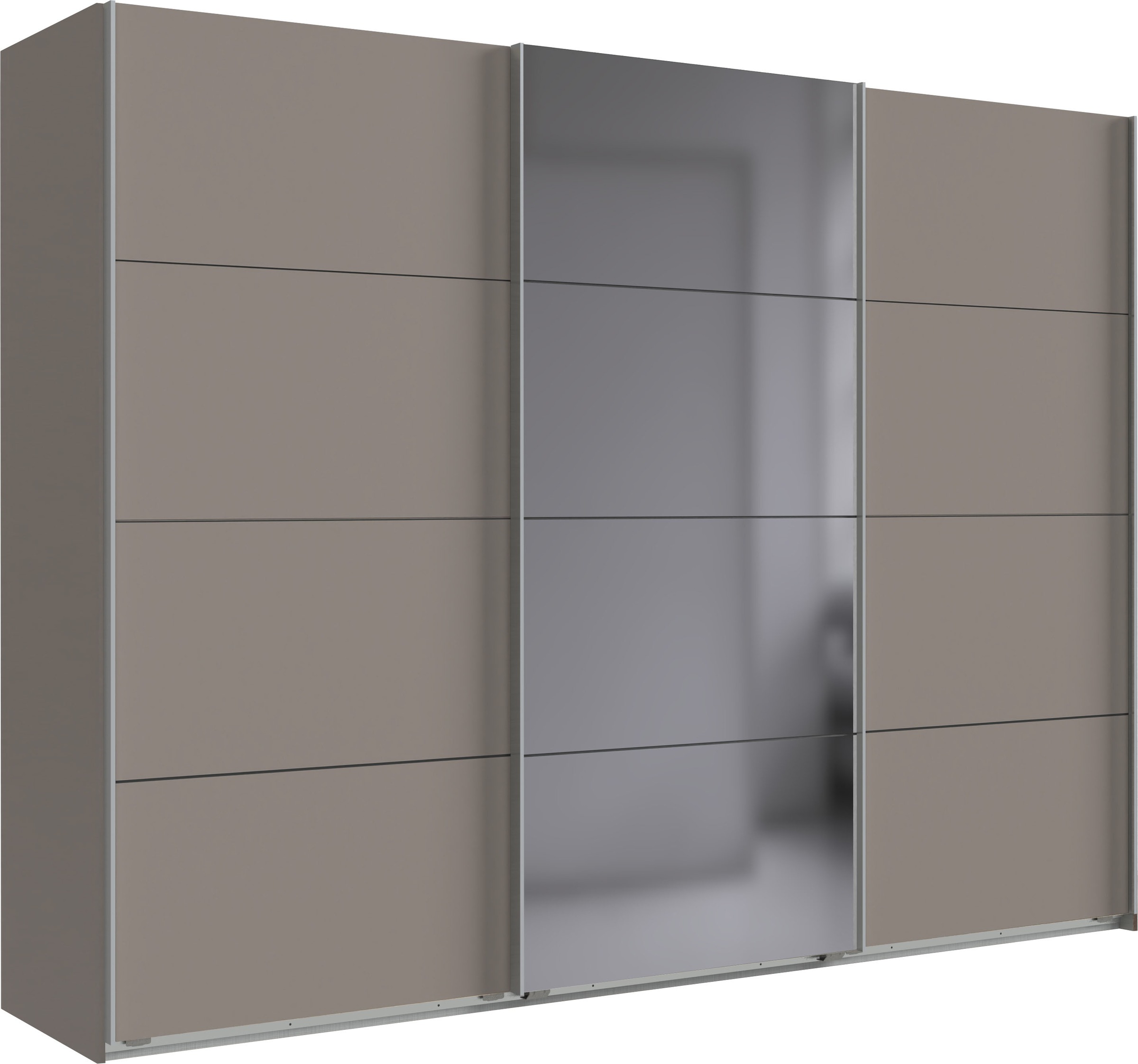 Wimex Schwebetürenschrank 'Ernie Kleiderschrank mit Spiegel, Made in Germany' Wähle aus verschiedenen Größen deinen perfekten Stauraum, Schlafzimmerschrank in verschiedenen Breiten