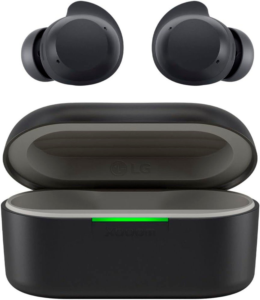 LG wireless In-Ear-Kopfhörer »xboom Buds Plus« Bluetooth Active Noise Cancelling (ANC) Freisprechfunktion Sprachsteuerung UV-Reinigung integrierte Steuerung für Anrufe und Musik kompatibel mit Siri