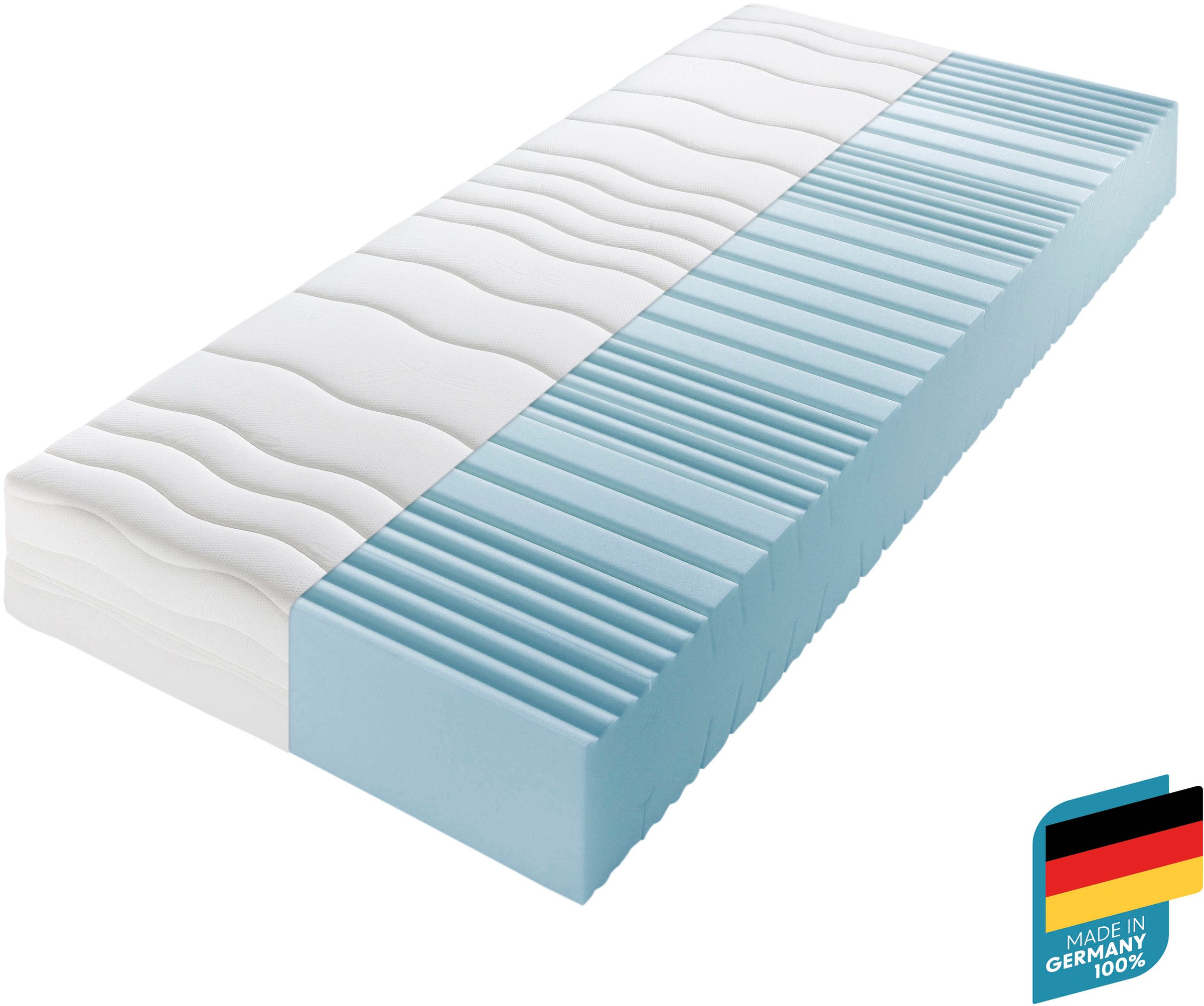 Beco Komfortschaummatratze »Grand Majestic, Matratze in Luxus Höhe, ideal für Senioren« 32 cm hoch Raumgewicht: 30 kg/m³ 1 Stk. tlg. 7 Zonen Matratze, 90x200, 140x200 und weitere Größen, ergonomisch