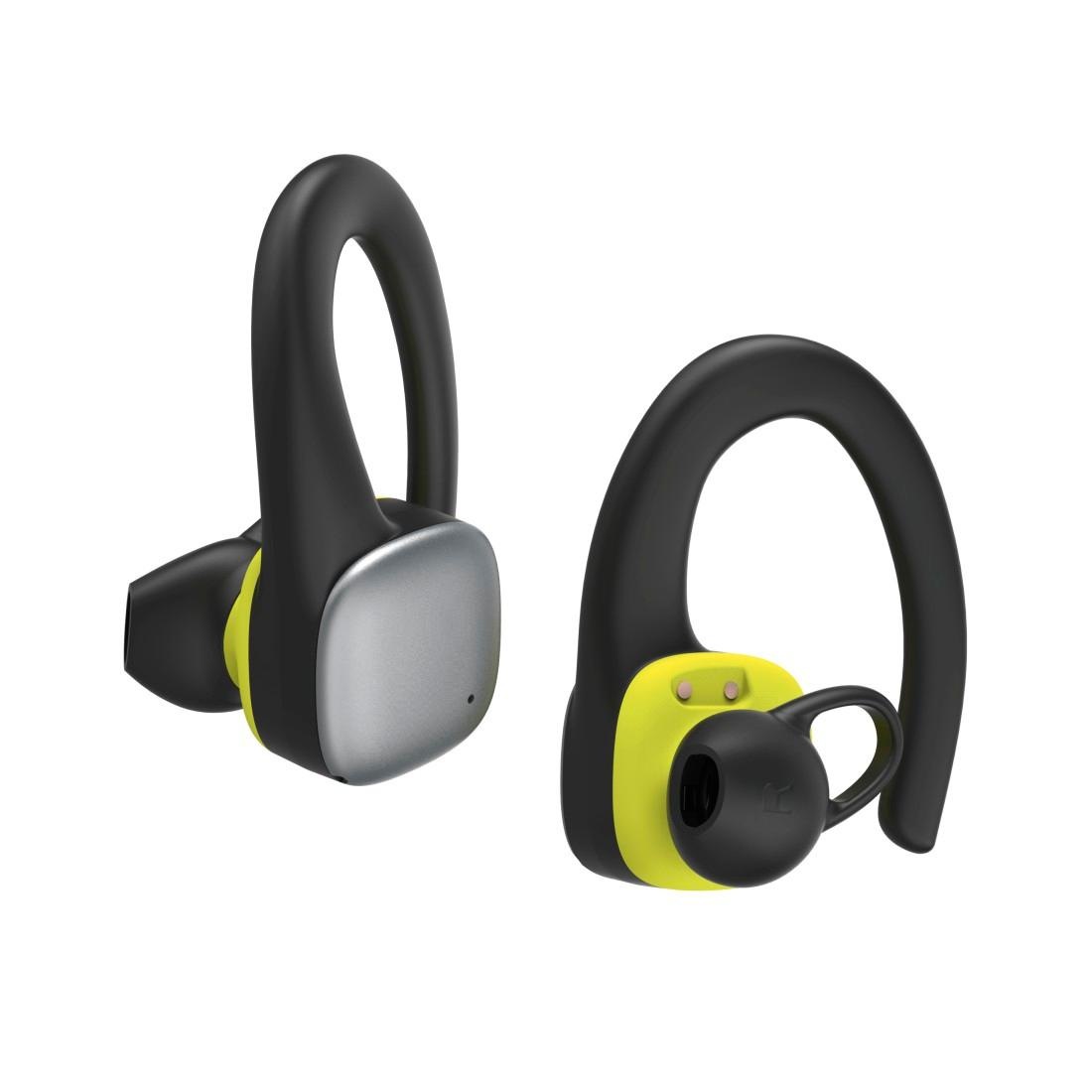 Hama Bluetooth-Kopfhörer »Wireless Bluetooth Headset, In-Ear Bluetooth Kopfhörer für den Sport« Bluetooth HFP HSP SPP Freisprechfunktion Sprachsteuerung True Wireless integrierte Steuerung für Anrufe und Musik kabellos