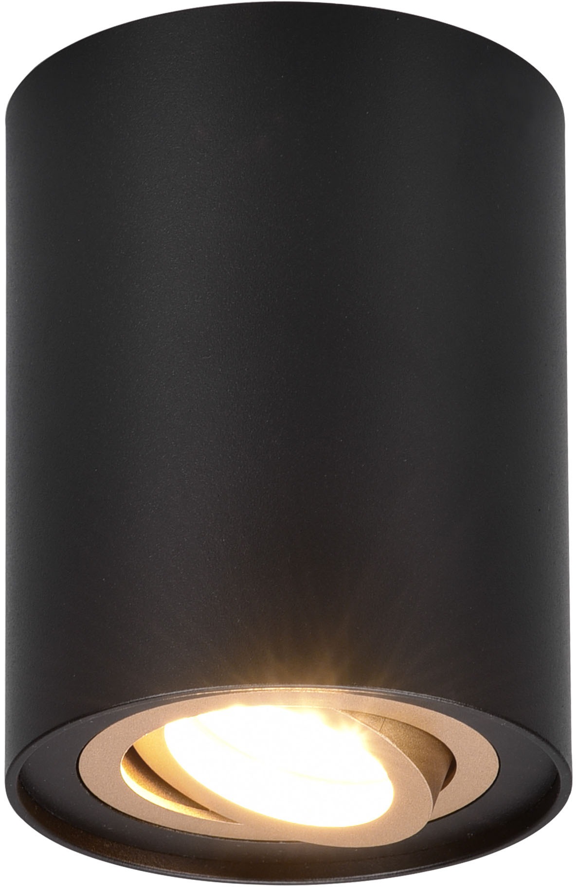 TRIO Leuchten Deckenleuchte »COOKIE, Deckenstrahler exkl 1xGU10 max 35W Lichtkegel schwenkbar« GU10 1 Stk. warmweiß - kaltweiß GU10 Strahler einflammig Leuchtmittel wechselbar Aufbauspot Flur Küche