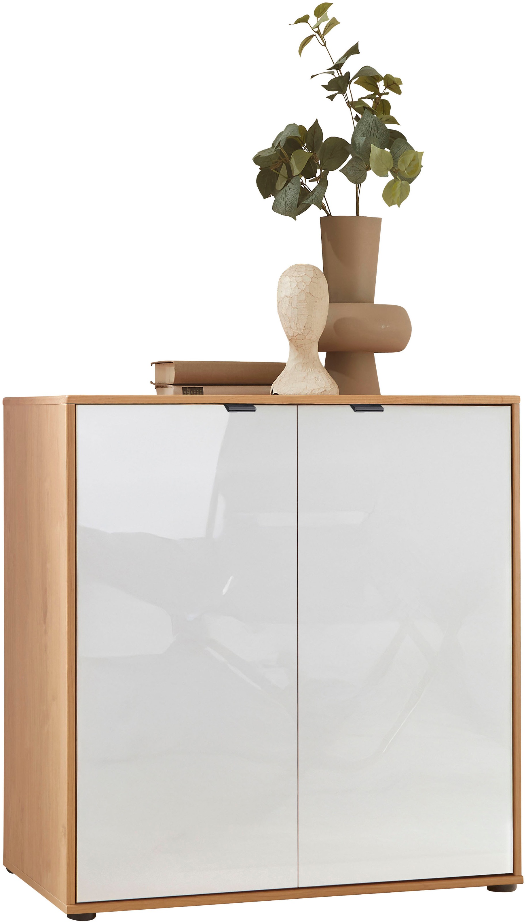 WIEMANN Kommode »Cardiff Sideboard, Wäscheschrank, teilmassiv Erle, 80 cm« Kommode 80x86x43 cm, braun, mit Dämpfung, MADE IN GERMANY, verschiedenen Ausführungen, inklusive Einlegeboden