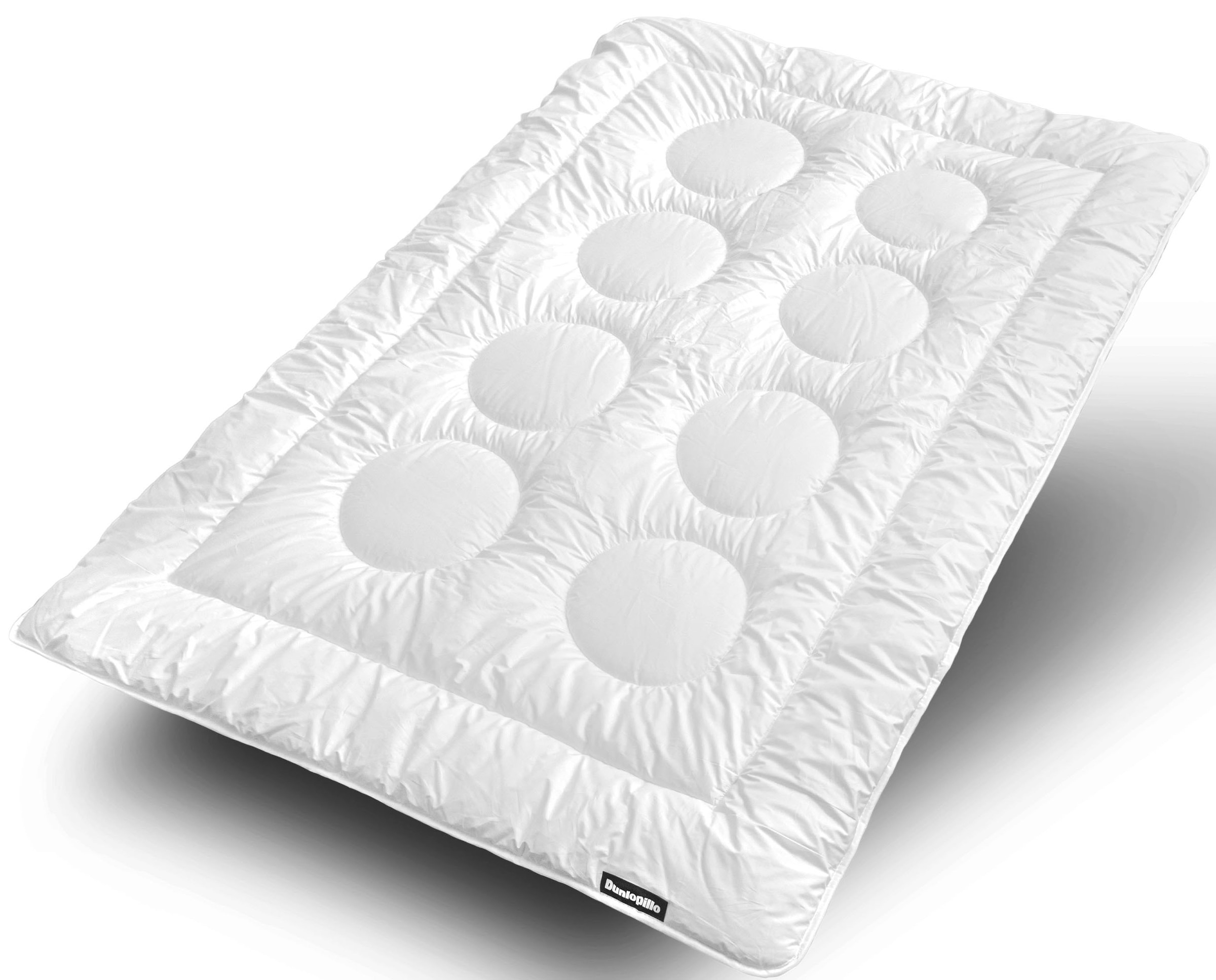 Dunlopillo Baumwollbettdecke »Fusion, Bettdecken für Sommer und Winter« normal Füllung Polyester 1 Stk. tlg. Bettdecke 135x200 cm, 155x220 cm, Dunlofill® Helix-Micro-Faser, Decke