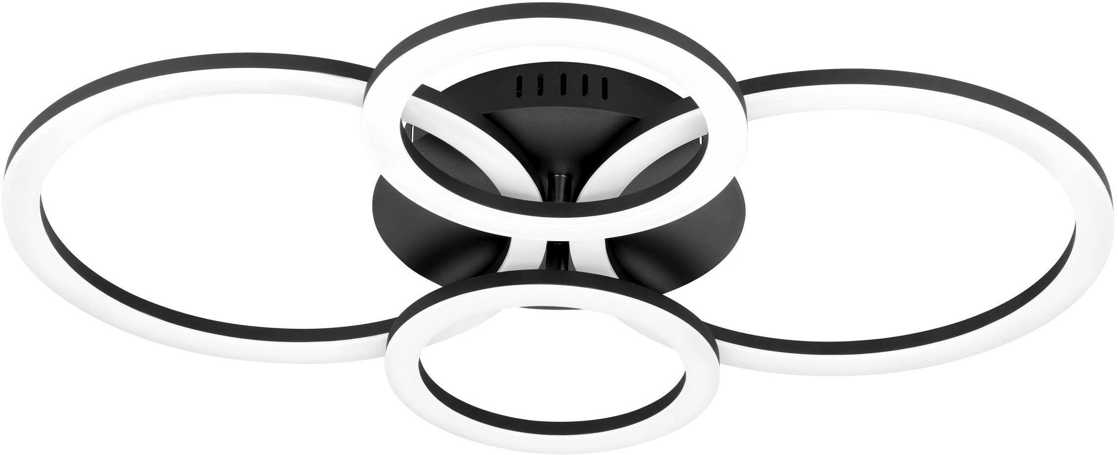 EGLO Deckenleuchte »PARRAPOS-Z Deckenlampe schwarz,...