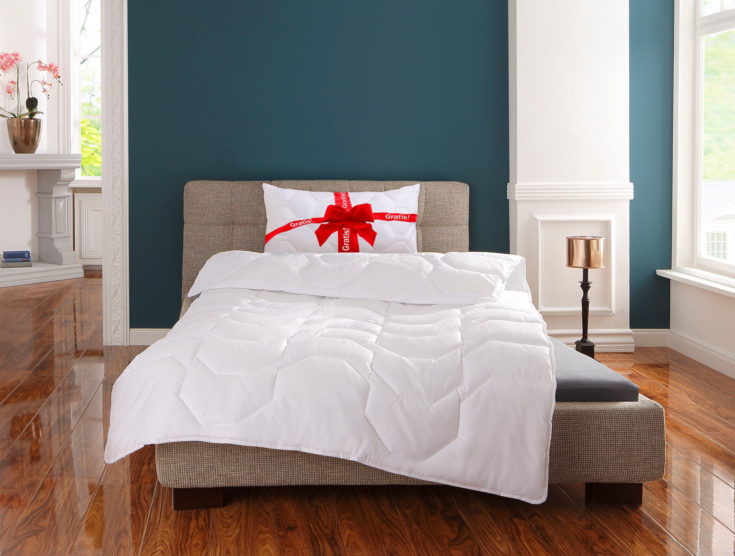 my home Microfaserbettdecke »Corella, Bettdecke 135x200...