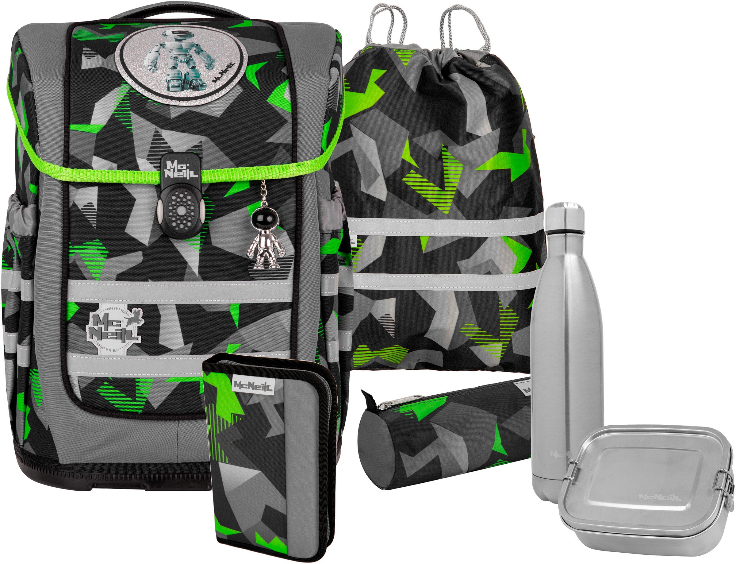 McNeill Schulranzen »Ergo Compacto, Techno«...