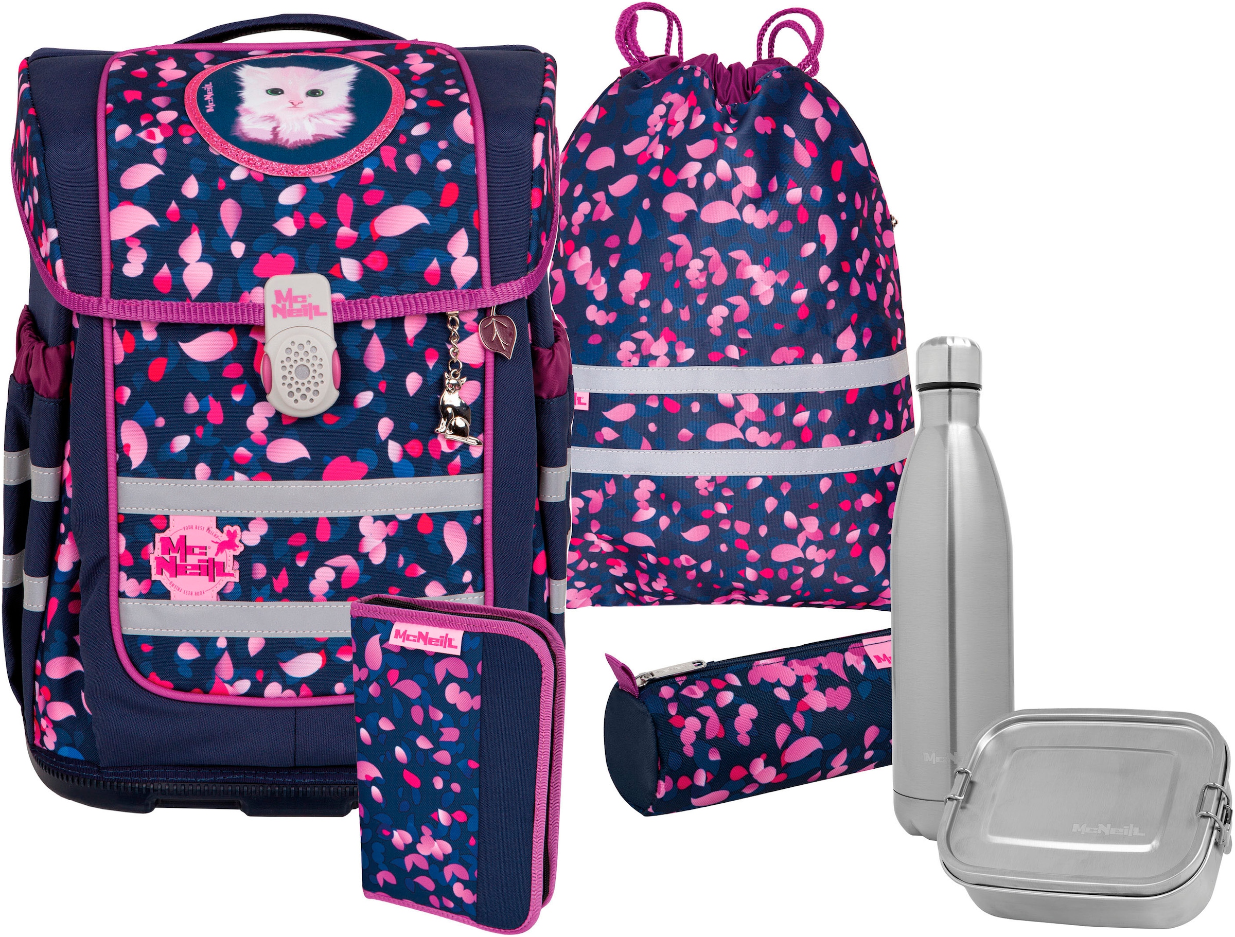 McNeill Schulranzen »Ergo Compacto, Dream« reflektierende...