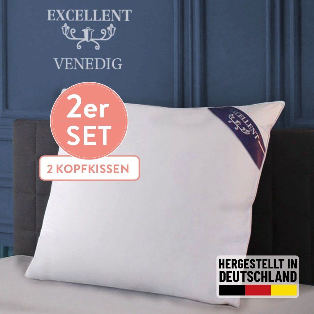 Excellent 3-Kammer-Kopfkissen »Venedig, Kissen...