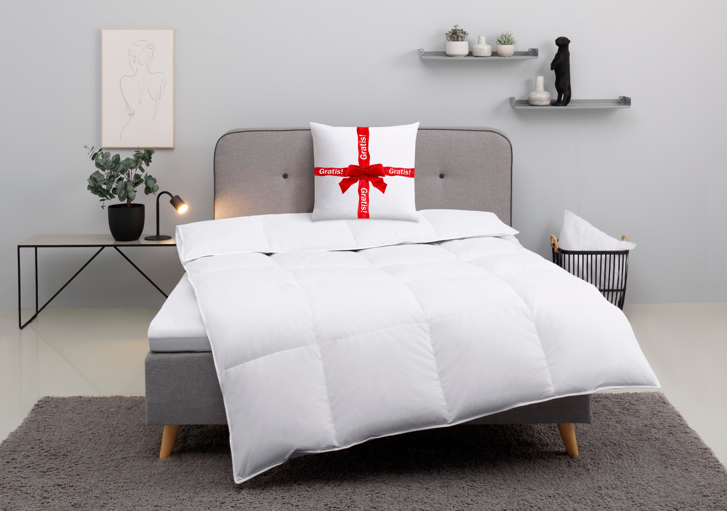 my home Daunenbettdecke »Cavanelle, Bettdecke in 135x200...