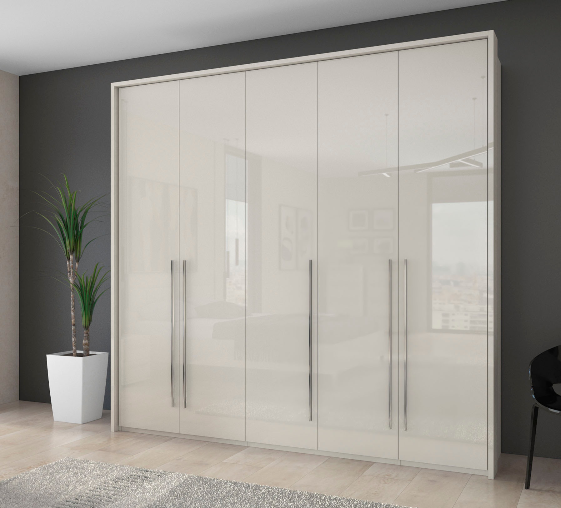 PLACES OF STYLE Kleiderschrank »Piano, inklusive Rahmen...