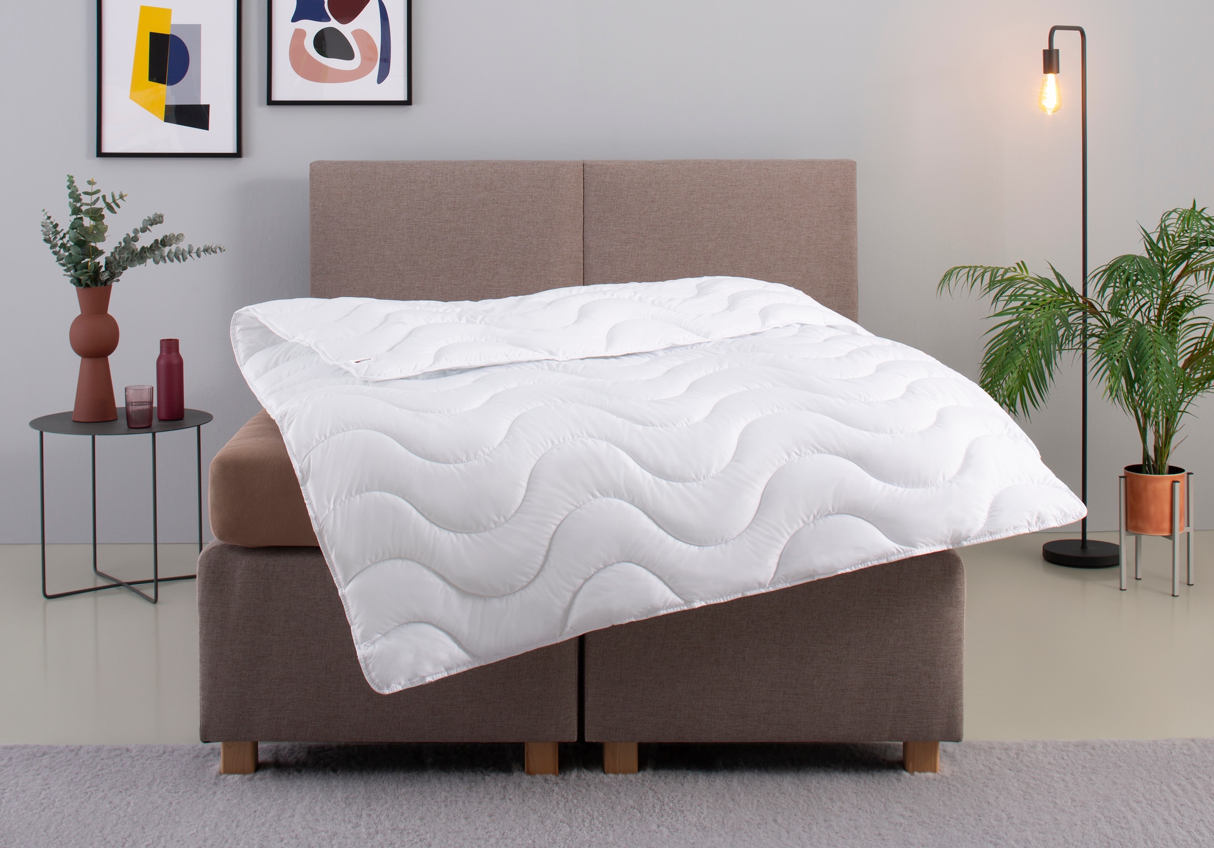 my home Microfaserbettdecke »Mailo Bettdecke 135x200 cm,...