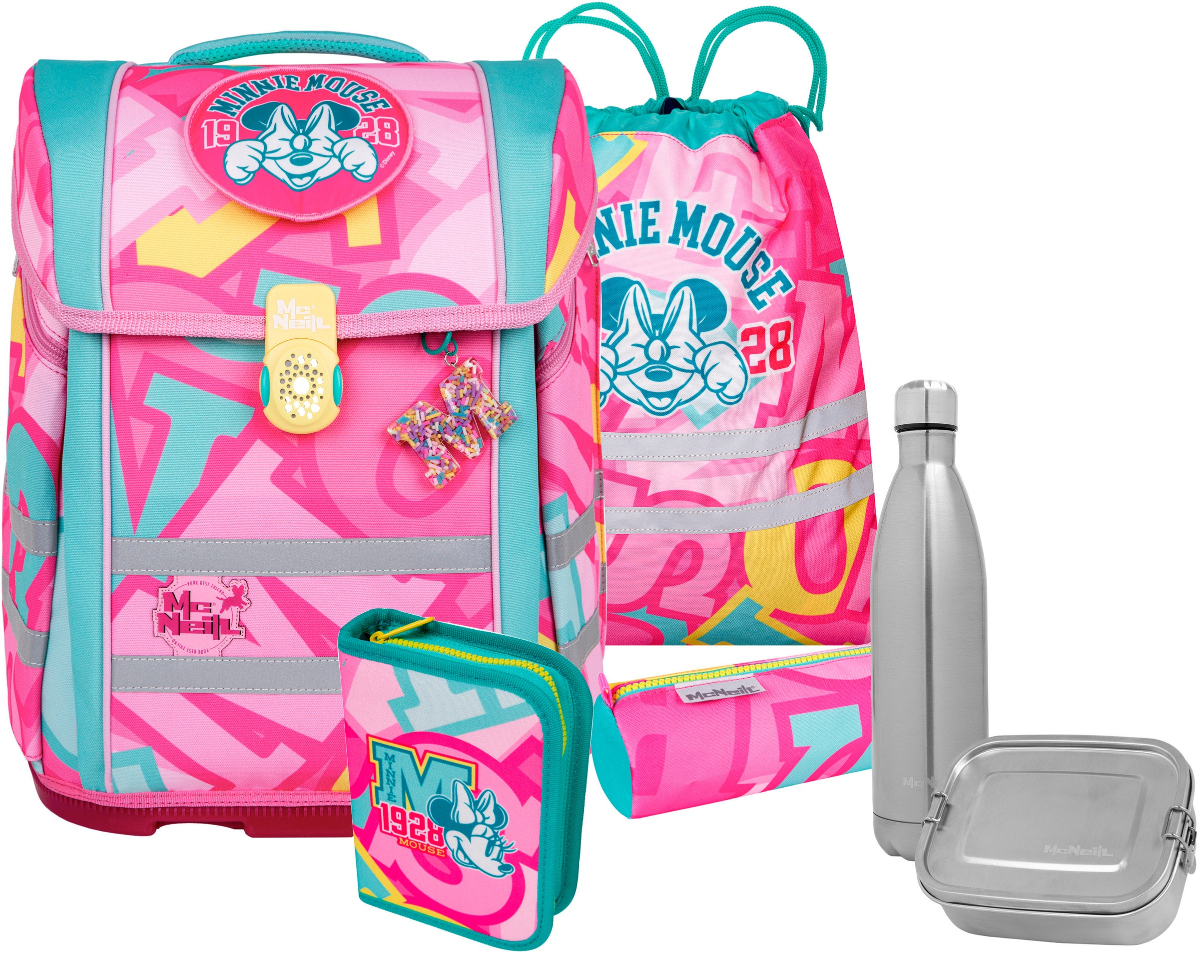 McNeill Schulranzen »Perfecto, Disney, Minnie Mouse«...