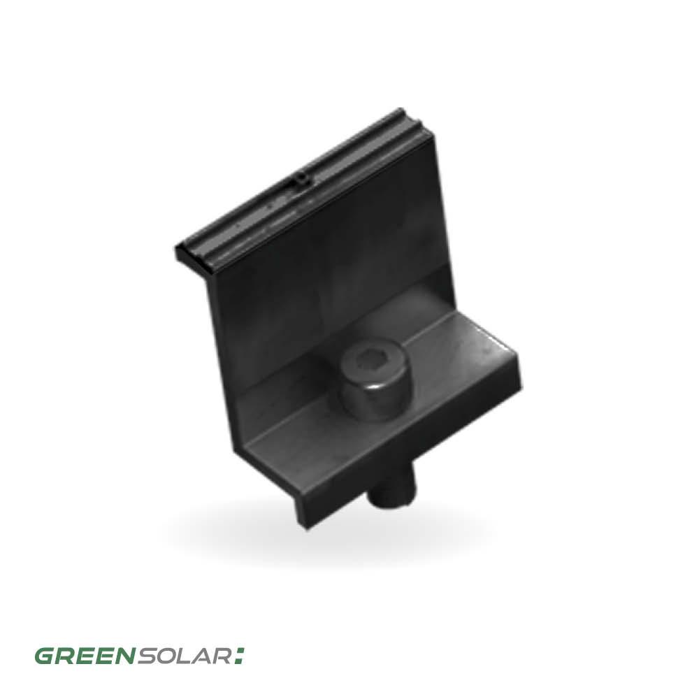 Abschlussklemmen 30mm für Flachdachaufsteller 1er - Set