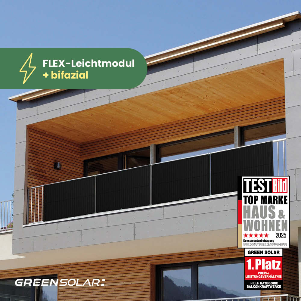 Balkonkraftwerk Flex 800/800 Set Black/bifazial