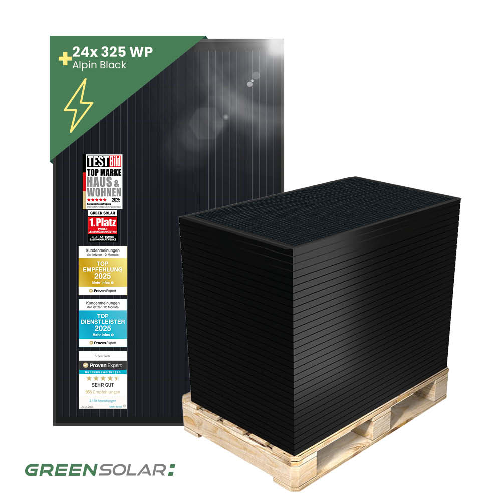 Solar-Modul 325 Wp (Palette mit 24 Stück)