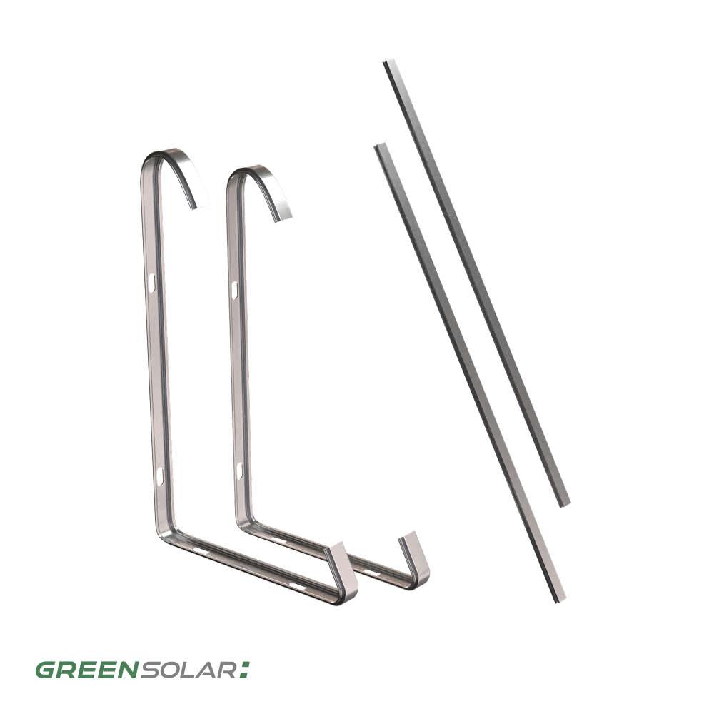 Bodenaufsteller für 4 Module