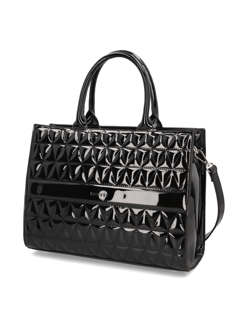Lazzarini Synthetik Lack Tasche