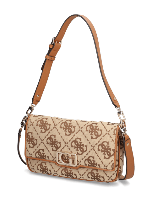 GUESS CIRCE FLAP SHOULDER BAG