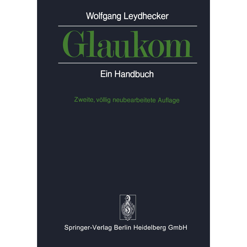 Glaukom - W. Leydhecker, Kartoniert (TB)