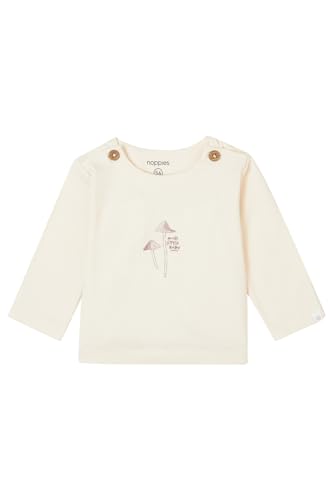 Noppies Unisex Baby Tee Grambois Long Sleeve T-Shirt, Buttercream - P959, 62 EU