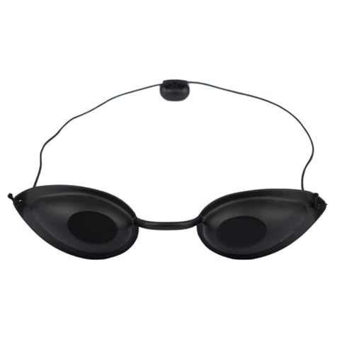 TENGEE Solarium Brille - UV & Infrarot Schutzbrille für Schönheitskliniken und -instrumente - Augenklappe für UV-Infrarot-LED-Lichttherapie