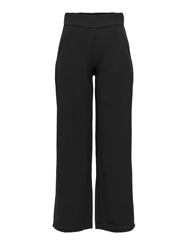 JDY Damen JDYlouisville Catia Wide Pant Jrs Noos Hose, Schwarz, S / 34L EU