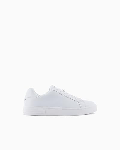 Armani Exchange Herren London Sneaker, Brilliant White, 40 EU