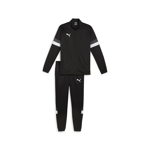PUMA Herren Teamrise Tracksuit Trainingsanzug, PUMA Black-PUMA Black, XXL EU