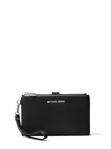 Michael Kors Wristlets Damen Geldbörse Portemonnaie Clutch, Black, TU