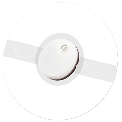 Freestyle Libre 3 Pflaster - 55 Stück Wasserfest Hautfreundlich für Sport, Schwimmen & Bad - Selbstklebend & Transparent Weiß für Sensor