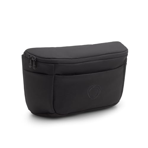 Bugaboo Kinderwagen Organizer-Tasche mit leicht zugänglichen Fächern. Praktisches Accessoire für alle Baby-Essentials in Midnight Black