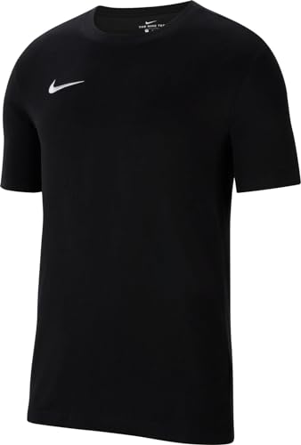 Nike Herren M Nk Df Park20 Tee T-Shirt, Black/White, S EU