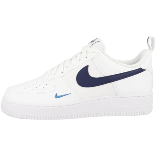 Nike HF3836-100 Air Force 1 '07 Herren White/DEEP ROYAL Blue-LT Photo Blue EU 45