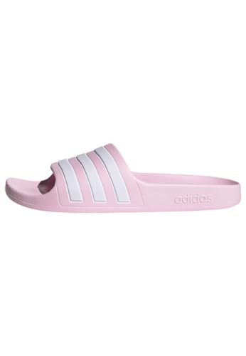 adidas Adilette Aqua Slides Kids RUTSCHEN, Clear Pink/Cloud White/Clear Pink, 38 EU
