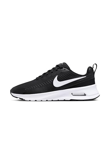 NIKE Damen AIR MAX NUAXIS Sneaker, Black/White/Black/White, 45 EU