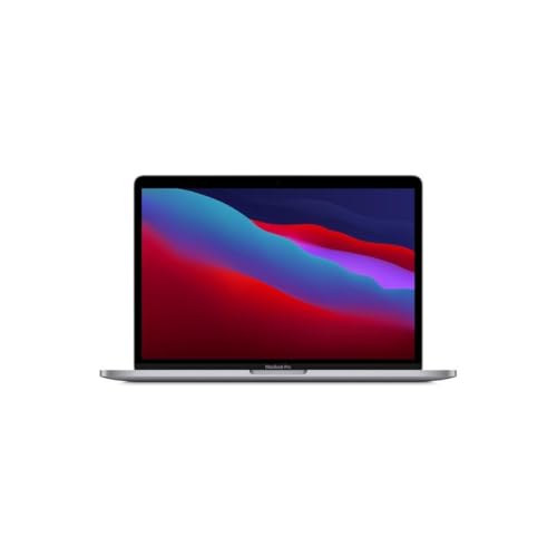2020 Apple MacBook Pro mit Apple M1 Chip (13-Zoll, 8GB RAM, 256GB SSD Speicher) (QWERTZ German) Space Grau (Generalüberholt)