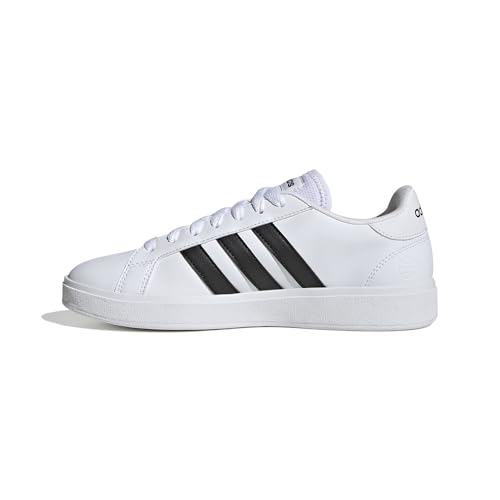 adidas Damen Grand Court TD Lifestyle Court Casual Shoes, Cloud White / Core Black / Cloud White, 41 1/3 EU