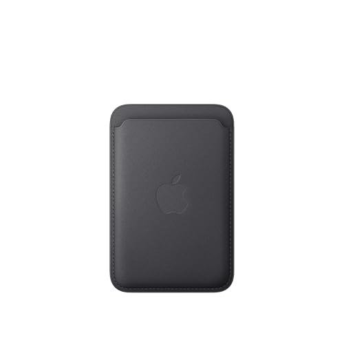 Apple iPhone Feingewebe Wallet mit MagSafe – Schwarz 