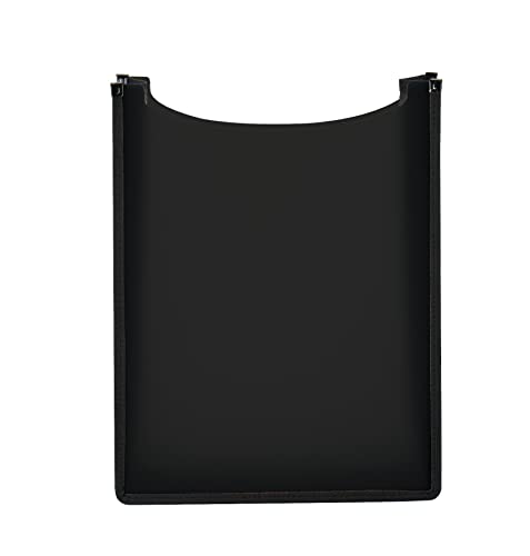 HERMA 19548 Heftbox A4 Schulranzen transparent schwarz, oben offen, Kinder Schulheftbox aus Plastik für Schnellhefter, Bücher, Schulhefte, Blöcke & Unterlagen, stabile Heftmappe für den Rucksack