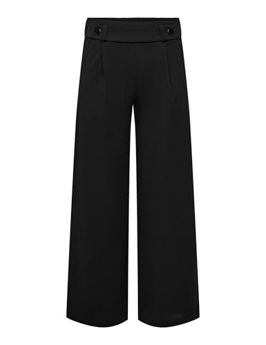 JDY Damen JDYGEGGO New Long Pant JRS NOOS weite Hose, Schwarz, XL/30