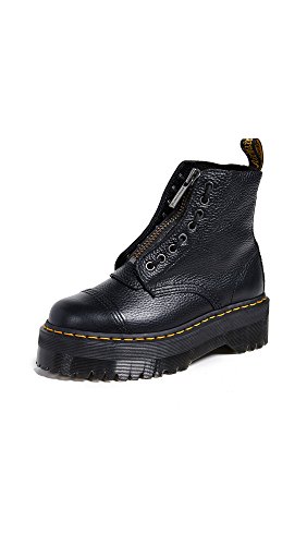 Dr. Martens Damen Dr. Martens bovver boots, Schwarz, 38 EU