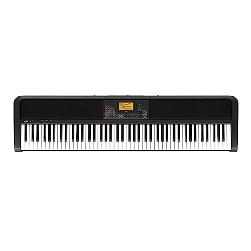 Korg - XE20 88 Key Digital Ensemble Piano with Automatic Accompaniment - Black