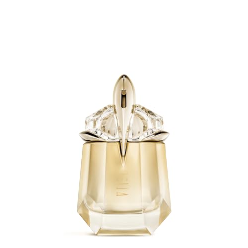 MUGLER Alien Goddess Eau de Parfum, Damen-Parfum, Blumig, amberartig und holzig, Göttlicher Duft, Nachfüllbar