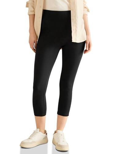 CECIL Damen B378979 Basic Leggings, Black, XL