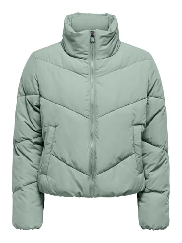 ONLY Damen Onlmaggi Life Solid Puffer Cc OTW, Lily Pad, x_l