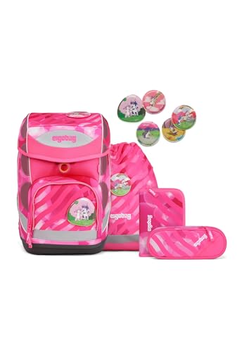 ergobag cubo Set ergonomischer Schulrucksack, Set 5-teilig