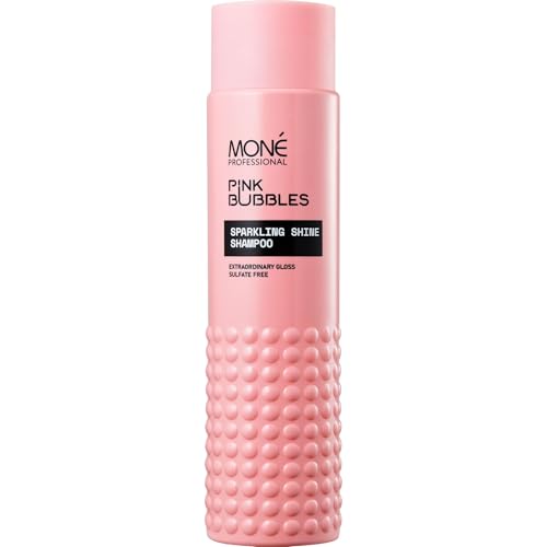 MONÉ PROFESSIONAL - Shampoo für coloriertes Haar, Intensiver Glanz - Haarshampoo Damen Ohne Sulfate, Parabene und schädliches Silikon - Intensiver Farbschutz - Nährend & Geschmeidig - 300 ml