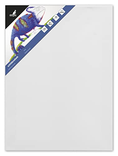 Kangaro leinwand - canvas 30x40cm 380gr/m2 100% Baumwolle mit Kiefernholzrahmen und Keilen